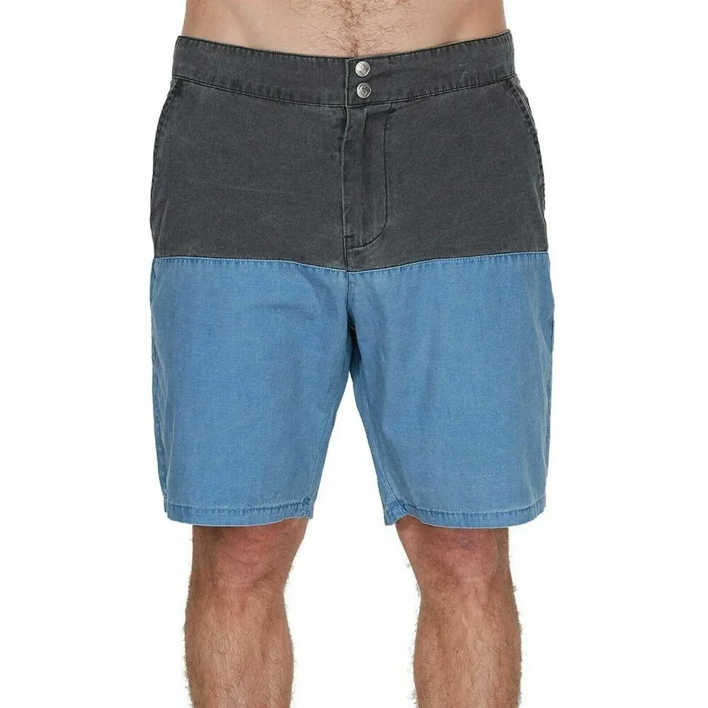 Quiksilver Originals Barby Point Walk Shorts 32 Straight Fit Cotton Poplin - Picture 9 of 12